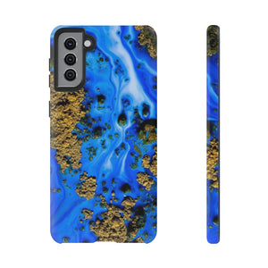 Blue River Ink Art Android Case (Protective) Samsung Galaxy S21 Plus Matte Phone Case