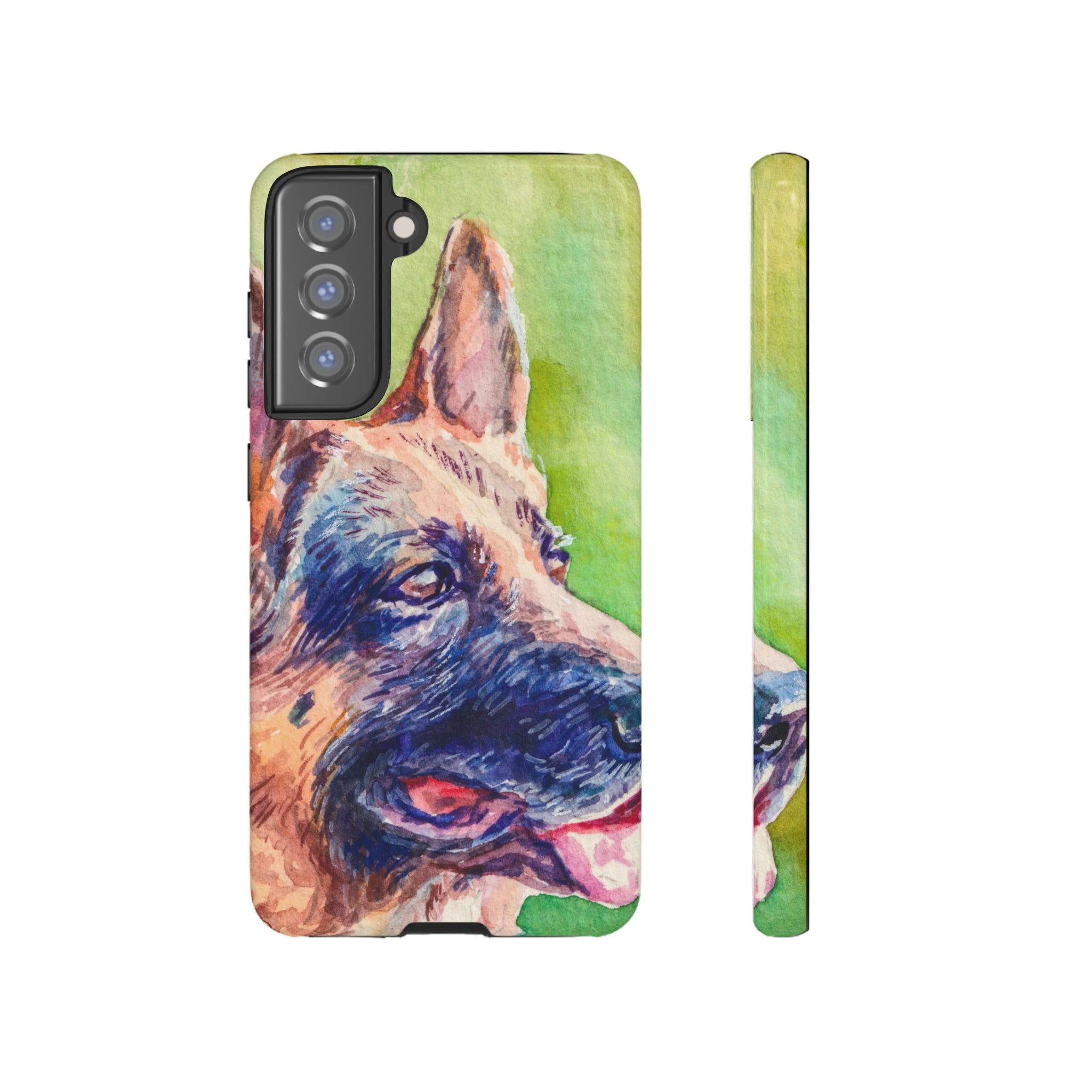 German Shepherd Android Case (Protective) Samsung Galaxy S21 FE Glossy Phone Case