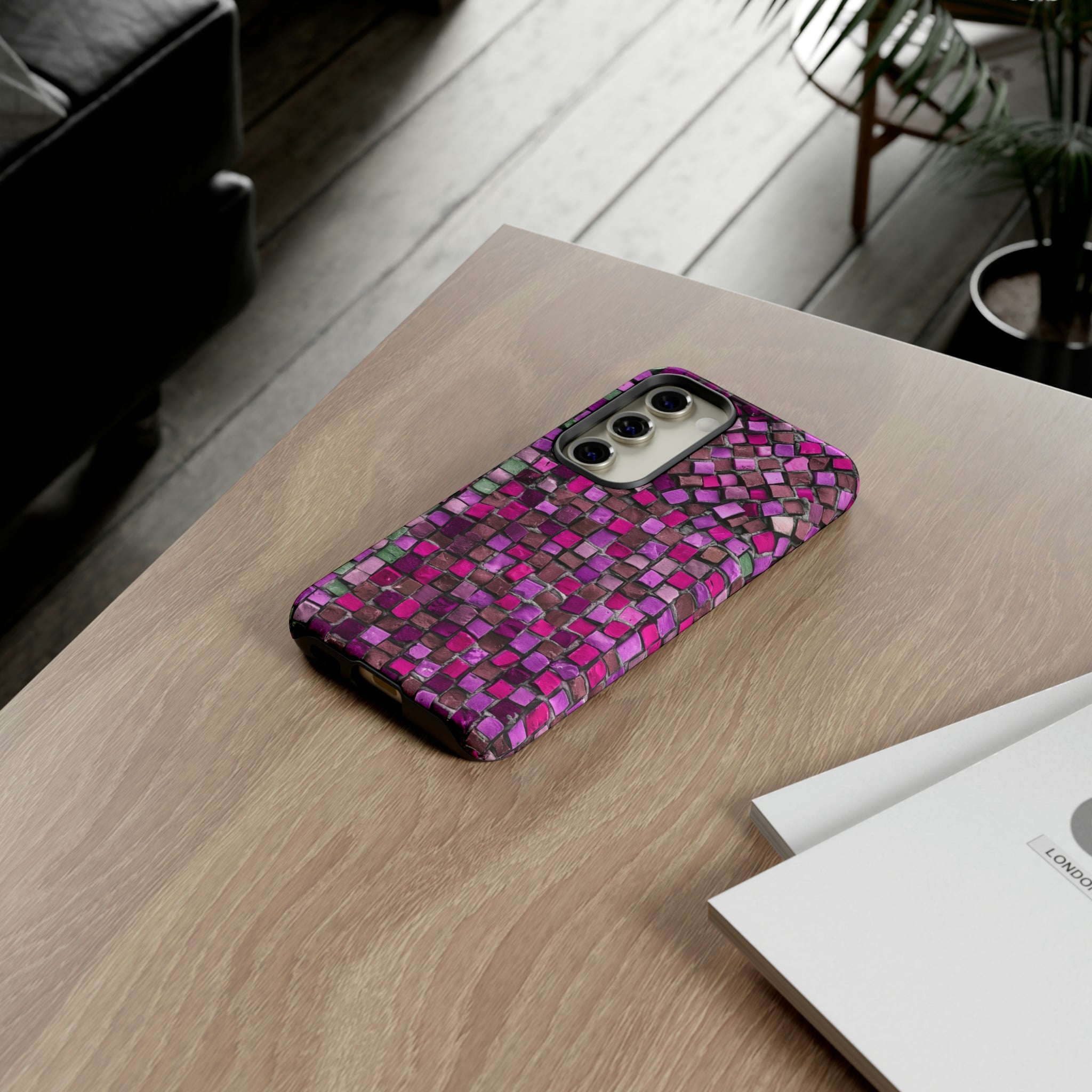 Purple Mosaic Android Case (Protective) Phone Case