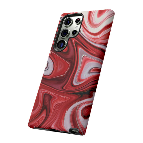 Red White Liquid Android Case (Protective) Phone Case