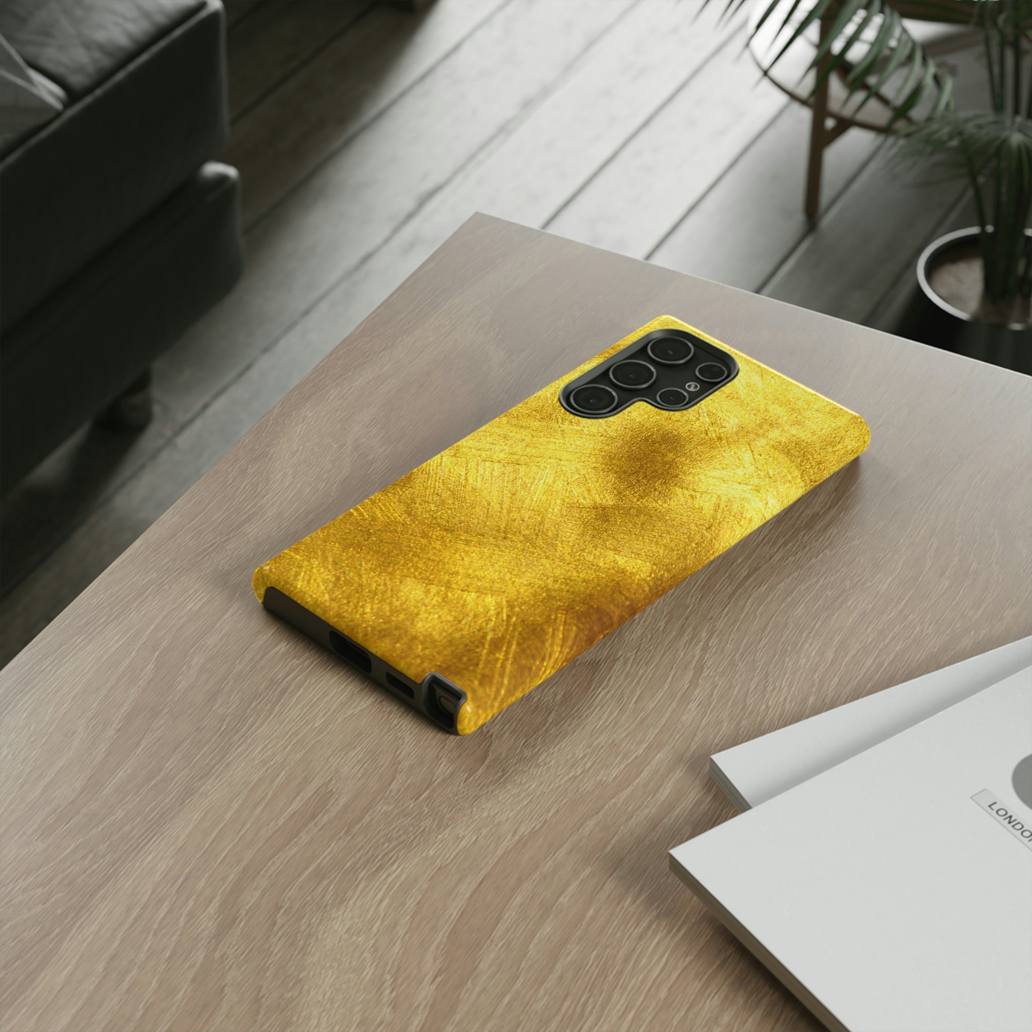 Gold Texture Android Case (Protective) Phone Case