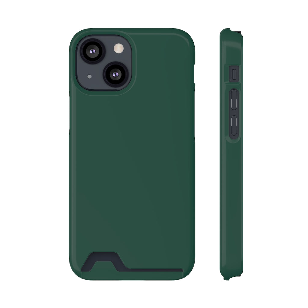 Brunswick Green iPhone Case (Card) iPhone 13 Mini Glossy Without gift packaging Phone Case