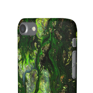 Smaragd Jewel Ink Art iPhone Case (Slim) Phone Case