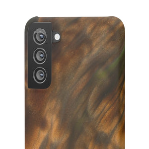 Gold Sand Ink Art Android Case (Slim) Phone Case