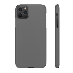 Dim Gray iPhone Case (Slim) iPhone 11 Pro Max Glossy Phone Case