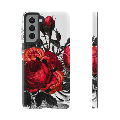 Serarose Gothic Flower Samsung Case (Protective) Samsung Galaxy S21 Glossy Phone Case