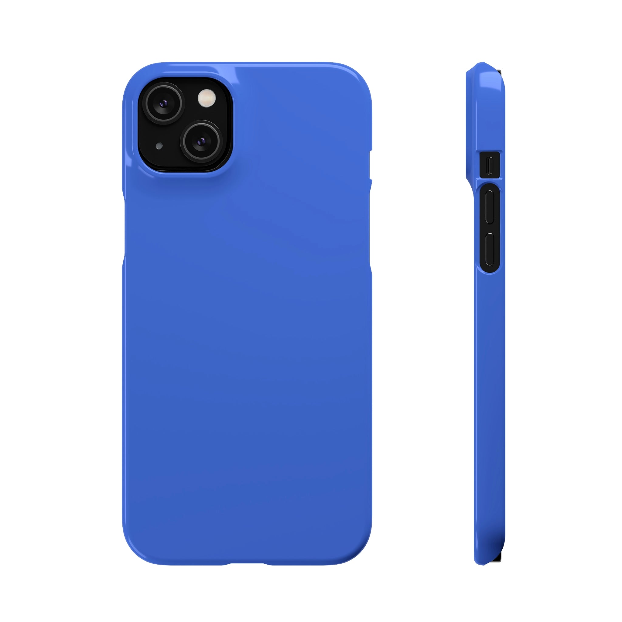 Han Blue iPhone Case (Slim) iPhone 14 Plus Glossy Phone Case