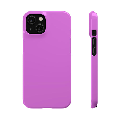 French Mauve iPhone Case (Slim) iPhone 14 Glossy Phone Case