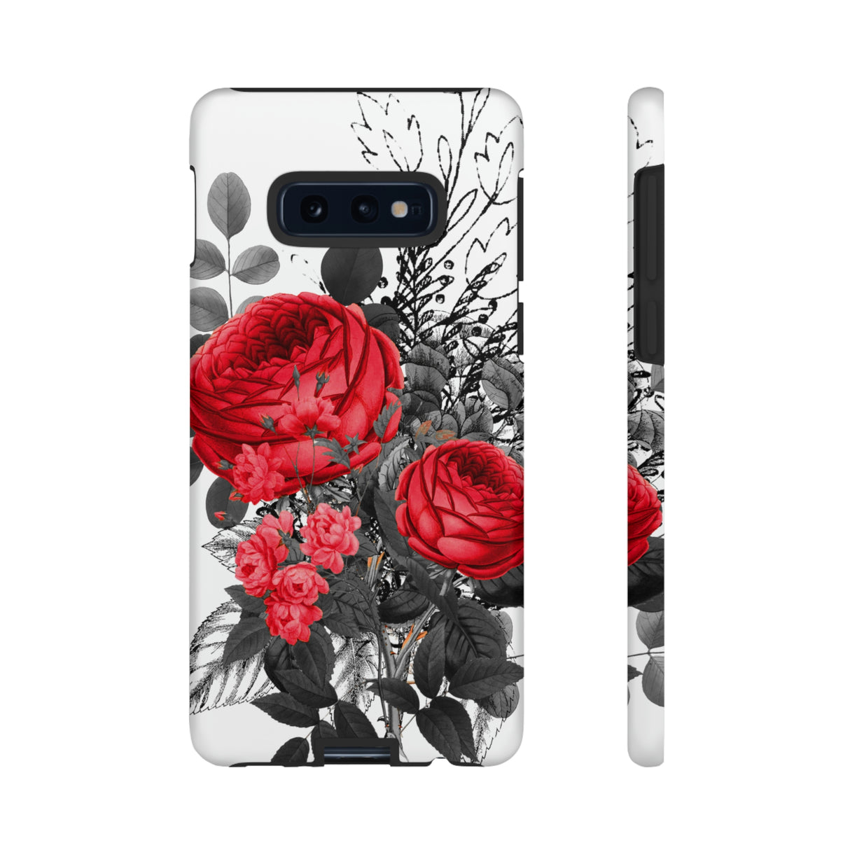 Roclop Gothic Flower Samsung Case (Protective) Samsung Galaxy S10E Matte Phone Case