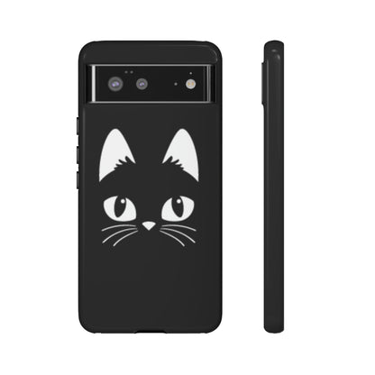 Cartoon Cat Icon Android Case (Protective) Google Pixel 6 Glossy Phone Case