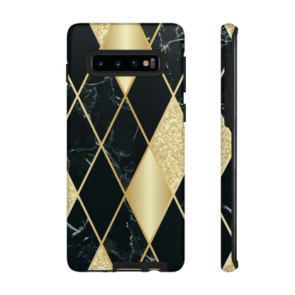 Glitter Rhombus Android Case (Protective) Samsung Galaxy S10 Matte Phone Case