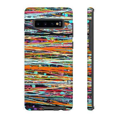 Stripe Art Android Case (Protective) Samsung Galaxy S10 Plus Matte Phone Case