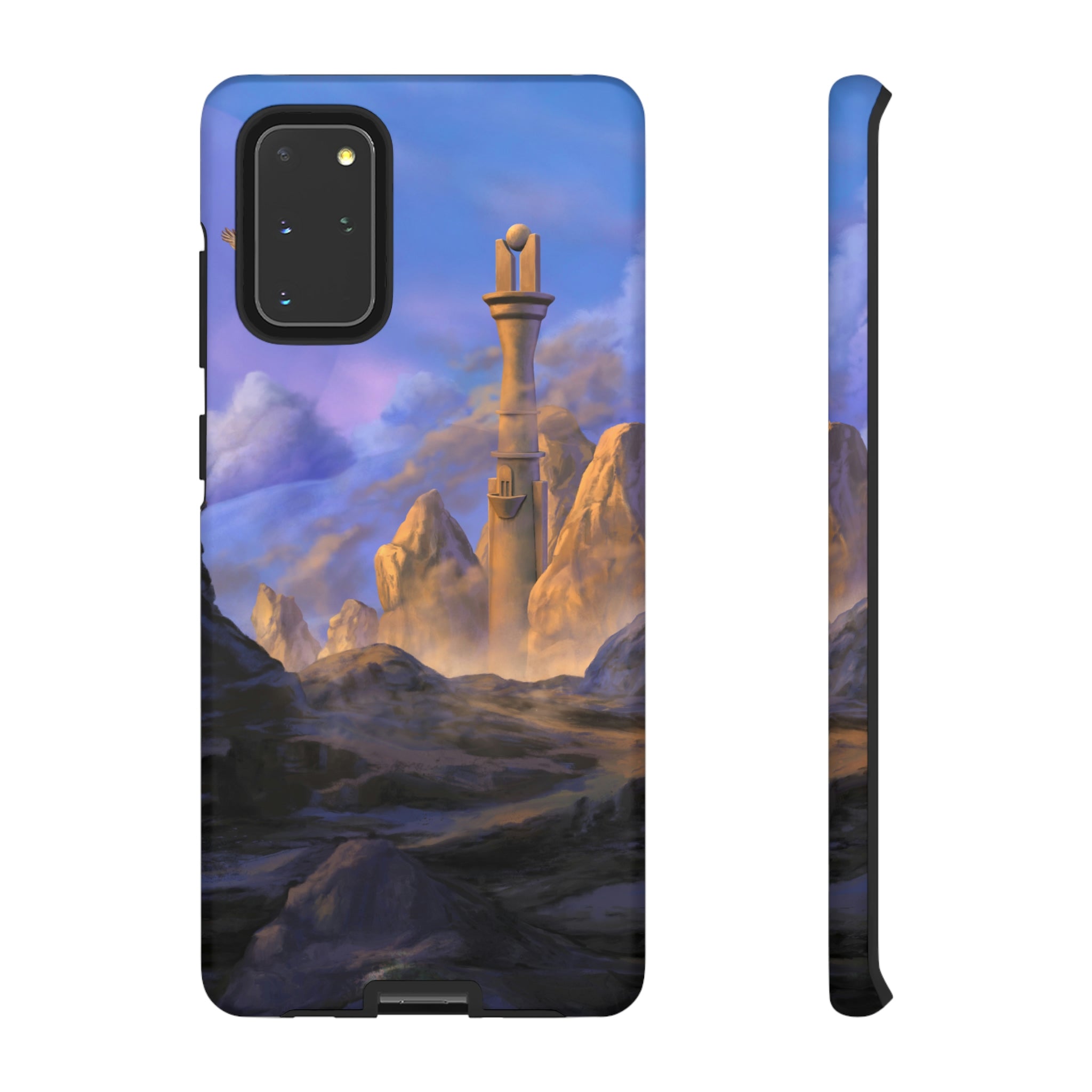 Mysterious Tower Android Case (Protective) Samsung Galaxy S20+ Matte Phone Case