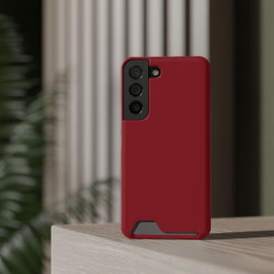 Carmine Red Samsung Case (Card) Phone Case