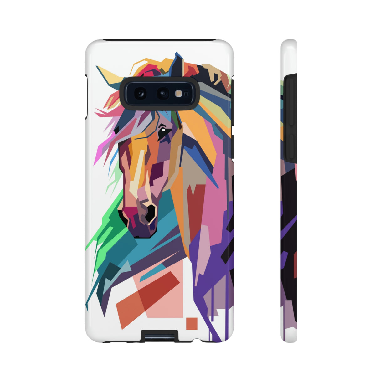 Illustration Horse Android Case (Protective) Samsung Galaxy S10E Glossy Phone Case