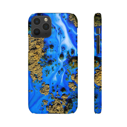 Blue River Ink Art iPhone Case (Slim) iPhone 11 Pro Matte Phone Case