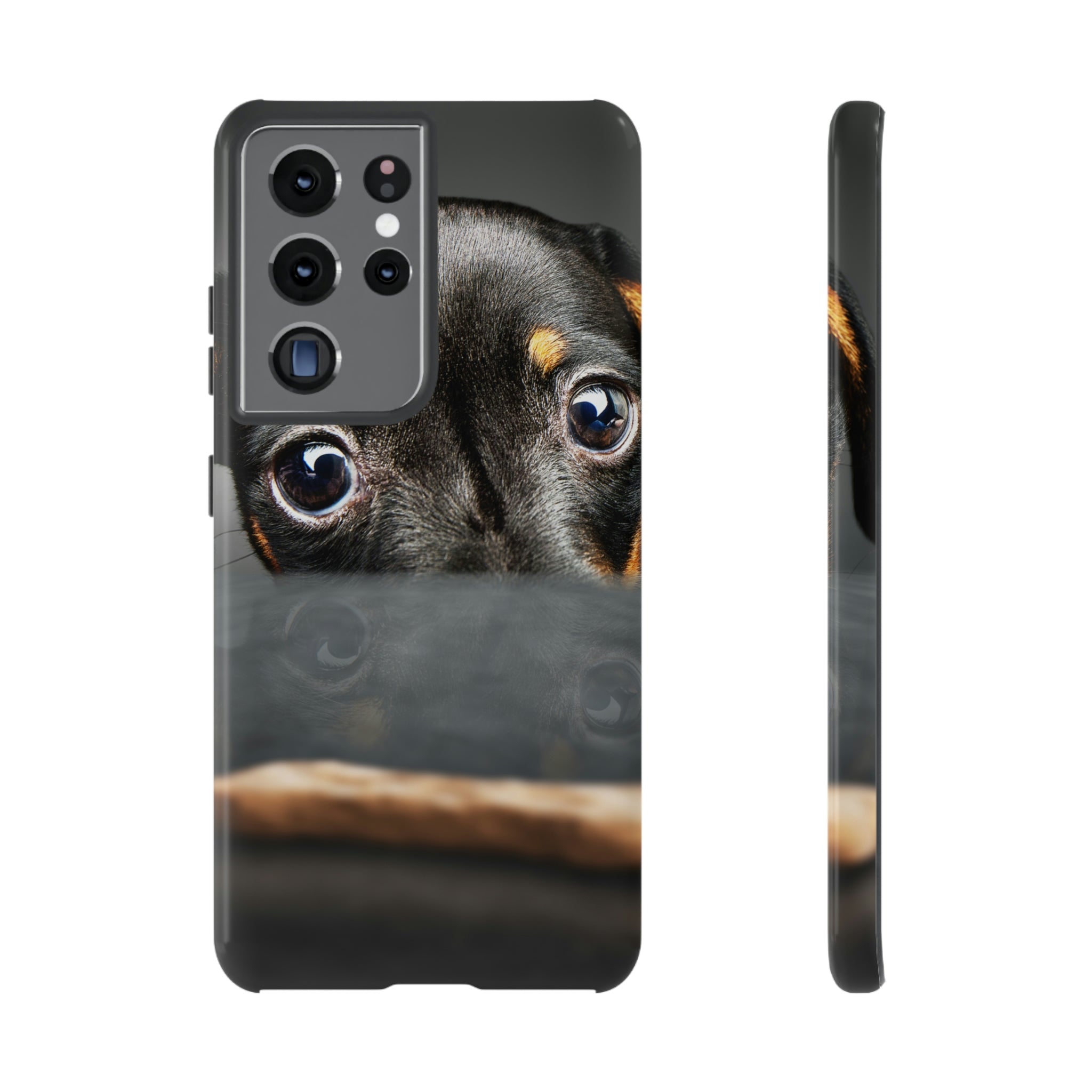 Dachshund Puppy Android Case (Protective) Samsung Galaxy S21 Ultra Glossy Phone Case