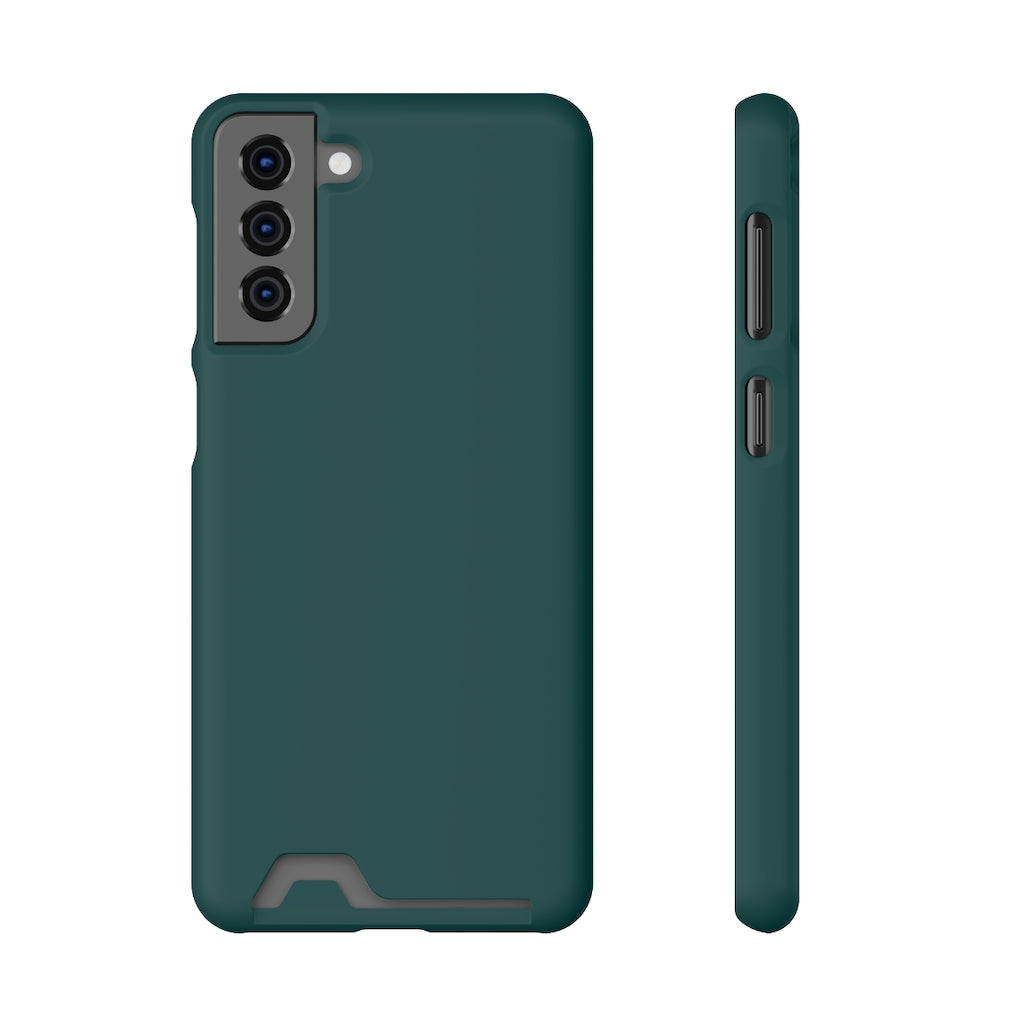 Deep Jungle Green Samsung Case (Card) Samsung Galaxy S21 Plus Matte With gift packaging Phone Case