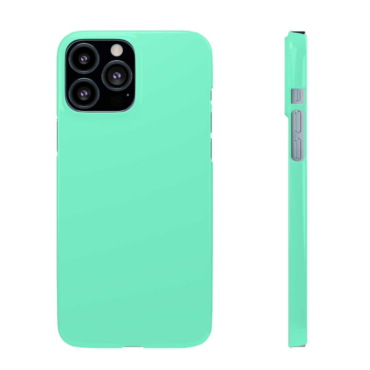 Aquamarine iPhone Case (Slim) iPhone 13 Pro Max Glossy Phone Case