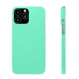 Aquamarine iPhone Case (Slim) iPhone 13 Pro Max Glossy Phone Case