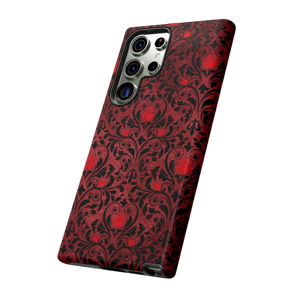 Fornge Gothic Flower Samsung Case (Protective) Phone Case