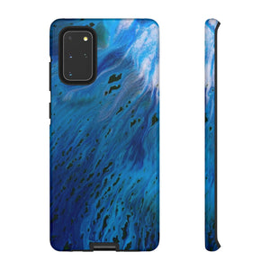 Blue River Ink Art Android Case (Protective) Samsung Galaxy S20+ Glossy Phone Case