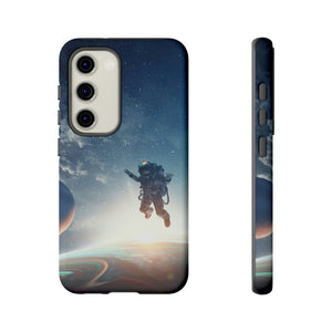 Astronaut Freefloat Android Case (Protective) Samsung Galaxy S23 Matte Phone Case