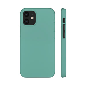 Green Sheen iPhone Case (Slim) iPhone 12 Mini Glossy Phone Case