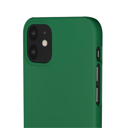 Dark Spring Green iPhone Case (Slim) Phone Case