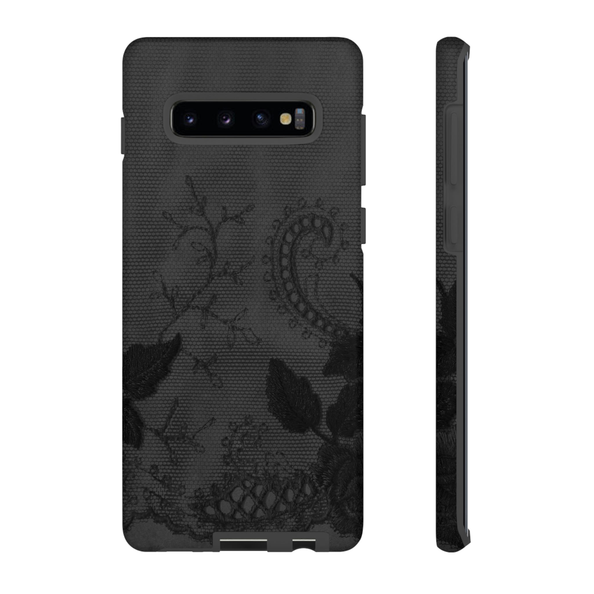 Grunbacca Gothic Flower Samsung Case (Protective) Samsung Galaxy S10 Plus Matte Phone Case