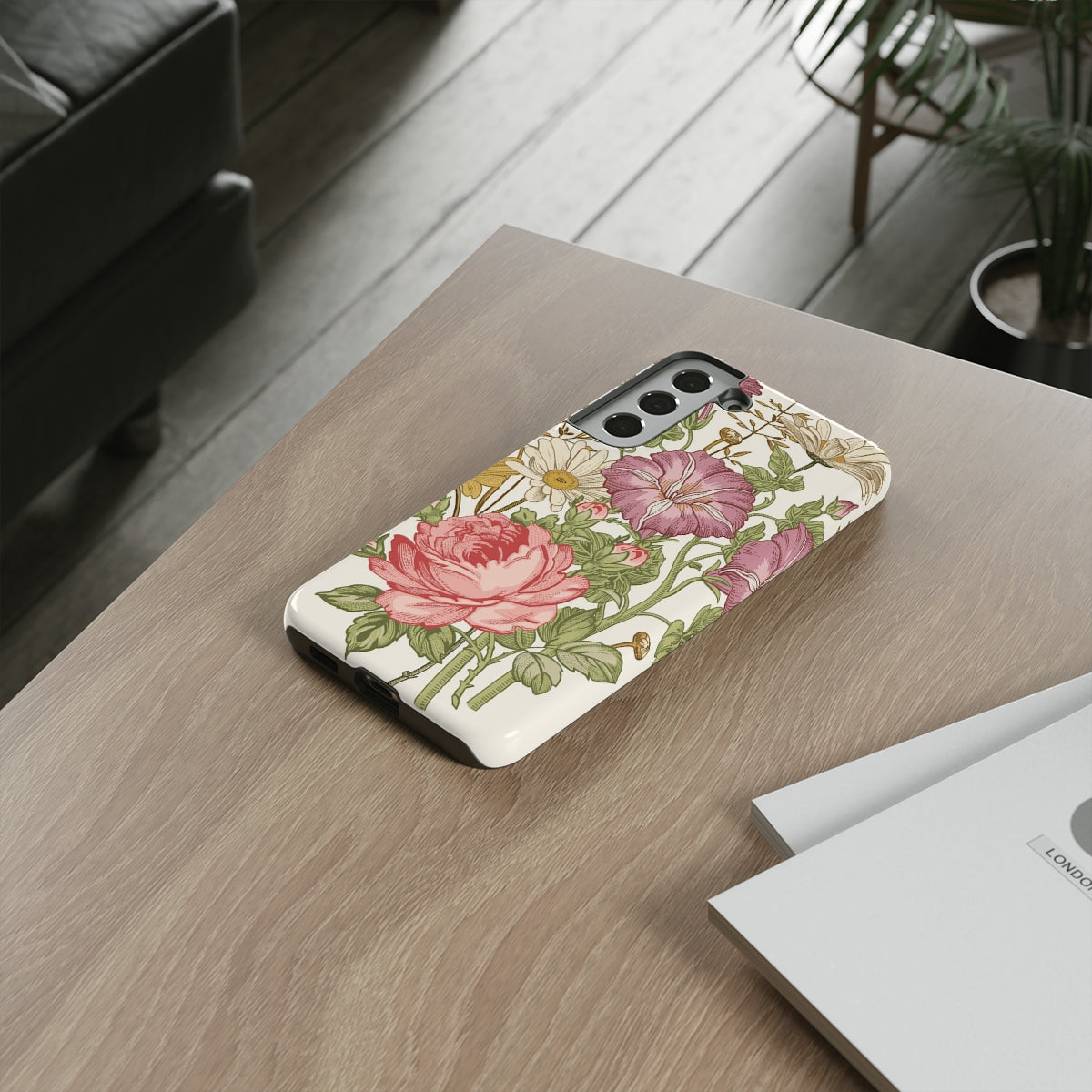 Bouquet Rose Vintage Flower Samsung Case (Protective) Phone Case