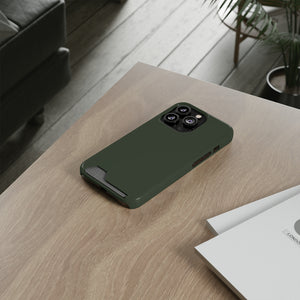 Kombu Green iPhone Case (Card) Phone Case