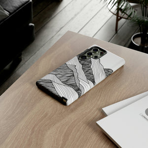 Mountain Line Art Android Case (Protective) Phone Case