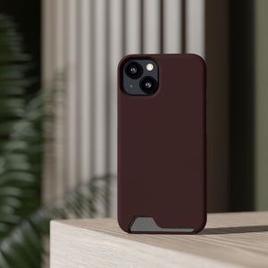 Dark Sienna iPhone Case (Card) Phone Case