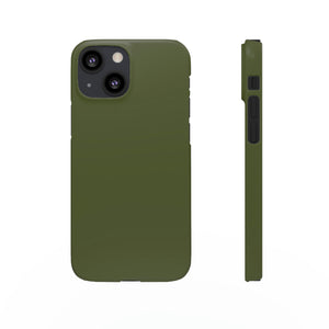 Army Green iPhone Case (Slim) iPhone 13 Mini Matte Phone Case