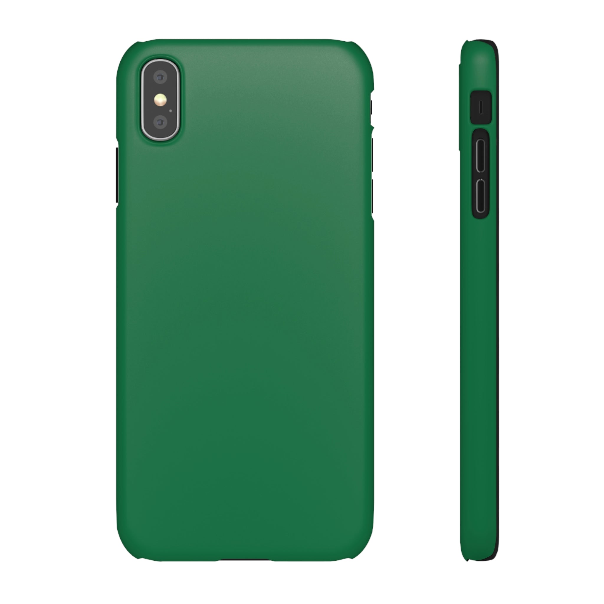 Dark Spring Green iPhone Case (Slim) iPhone XS MAX Matte Phone Case