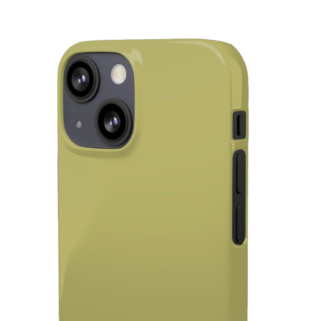 Dark Khaki iPhone Case (Slim) Phone Case