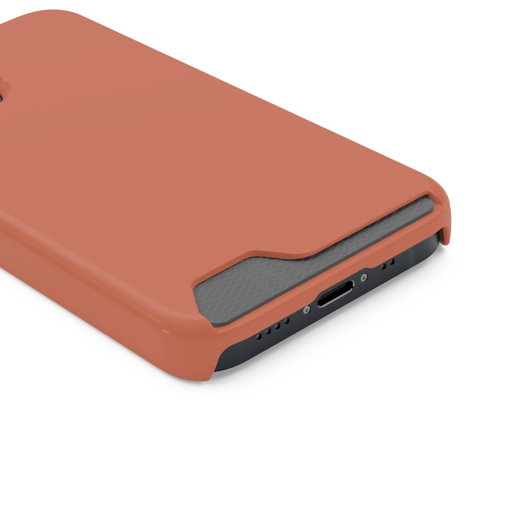 Copper Red iPhone Case (Card) Phone Case