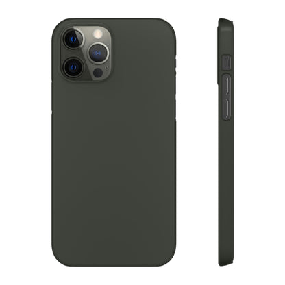 Black Olive iPhone Case (Slim) iPhone 12 Pro Glossy Phone Case