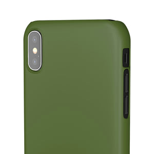 Dark Olive Green iPhone Case (Slim) Phone Case