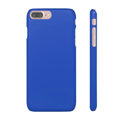 Cerulean Blue iPhone Case (Slim) iPhone 7 Plus Glossy Phone Case