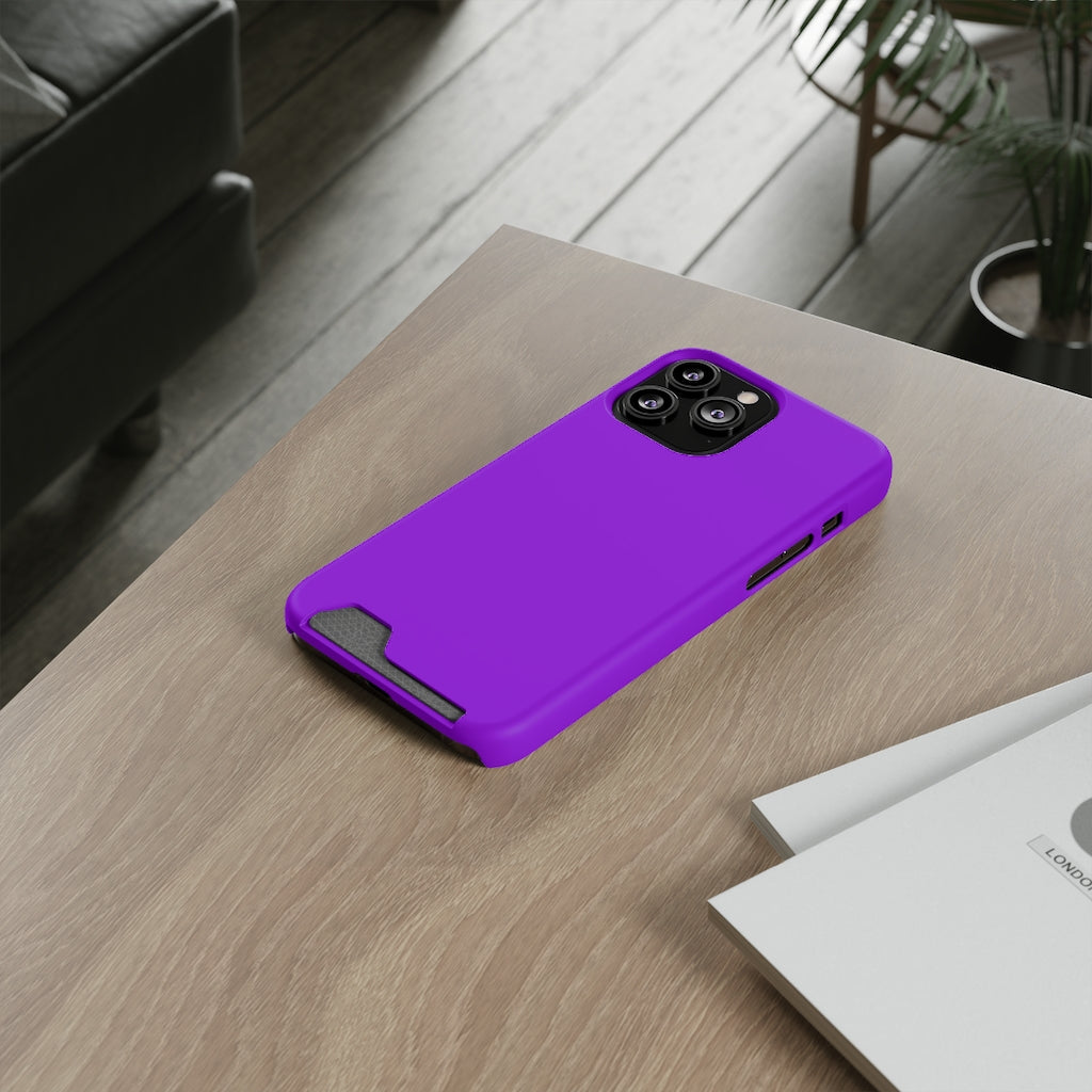 French Violet iPhone Case (Card) Phone Case