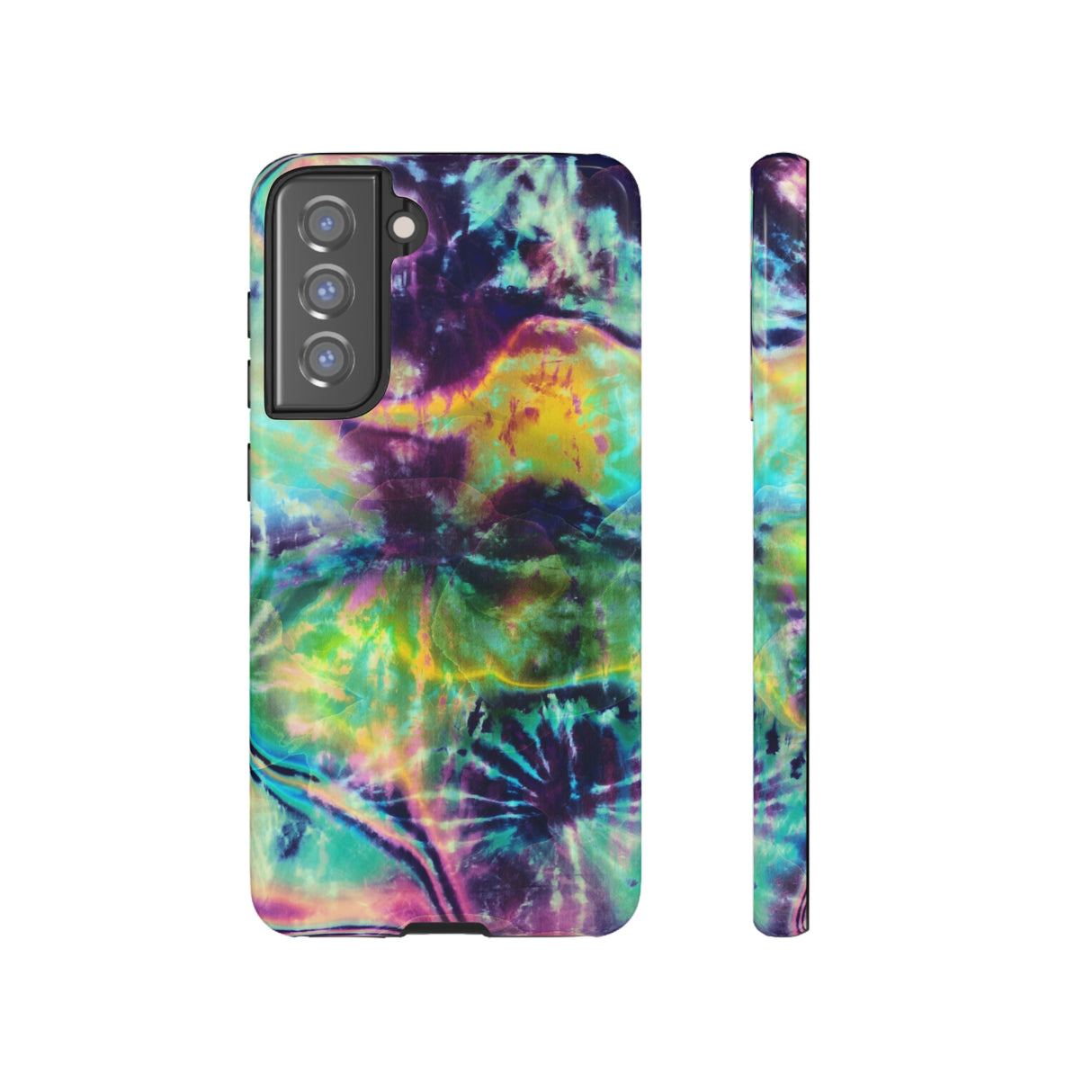 Gradient Batik Android Case (Protective) Samsung Galaxy S21 FE Glossy Phone Case