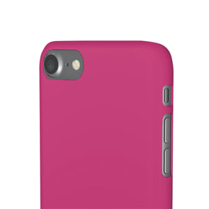 Fuchsia Purple iPhone Case (Slim) Phone Case