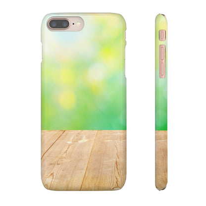 Summer Background With Wooden Pier Samsung/iPhone (Slim) Phone Case