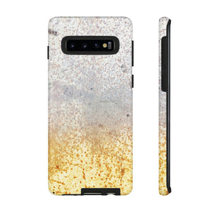 Gold Abstract Android Case (Protective) Samsung Galaxy S10 Glossy Phone Case