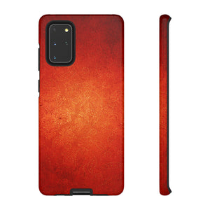 Red Grunge Android Case (Protective) Samsung Galaxy S20+ Glossy Phone Case