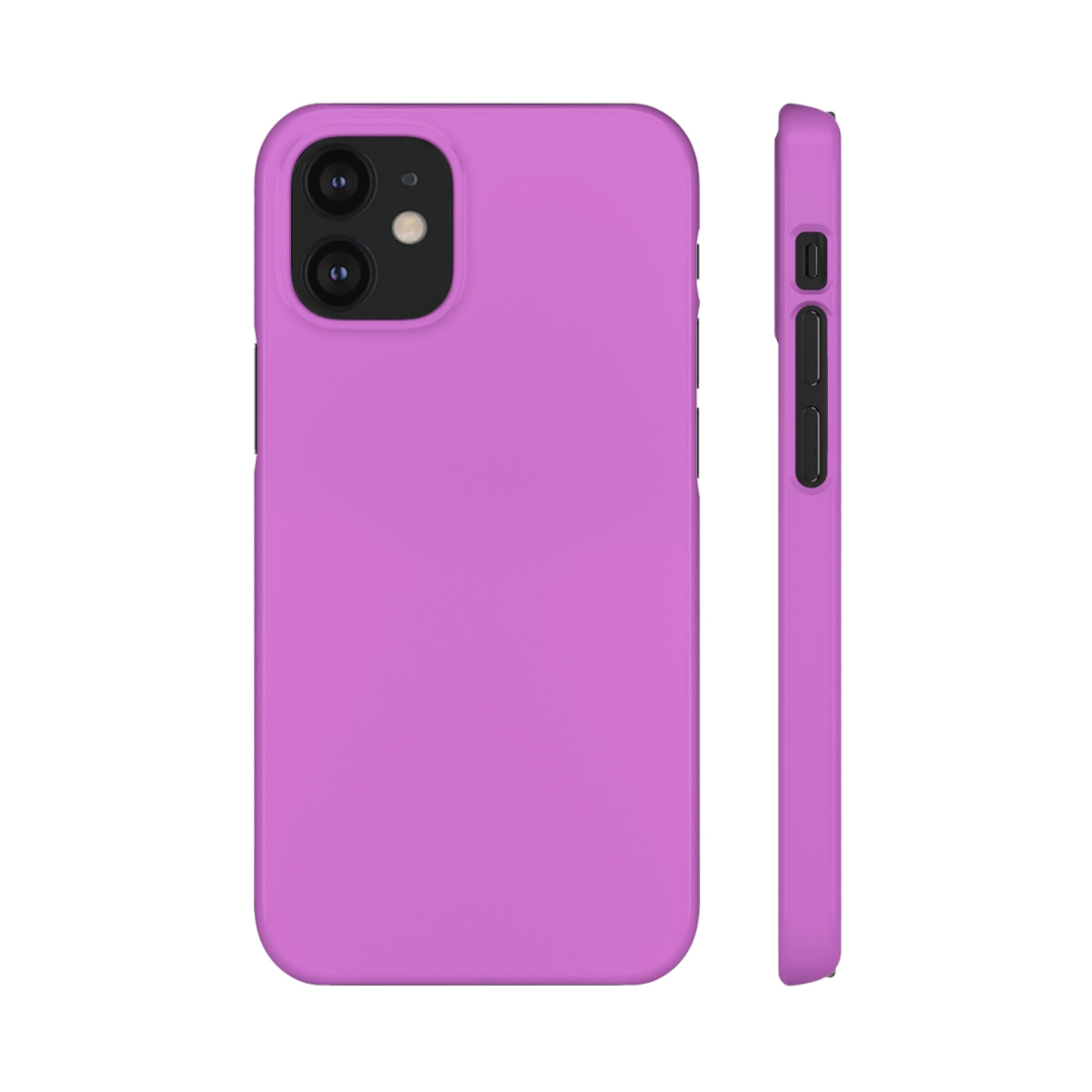 French Mauve iPhone Case (Slim) iPhone 12 Mini Glossy Phone Case