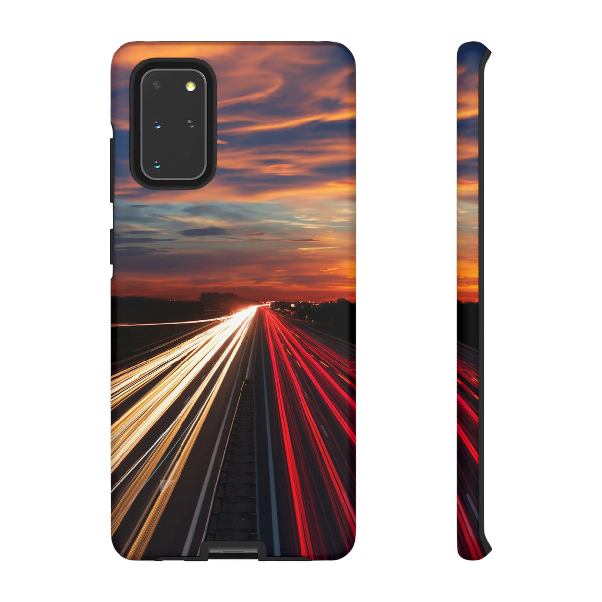 City Lights Android Case (Protective) Samsung Galaxy S20+ Matte Phone Case