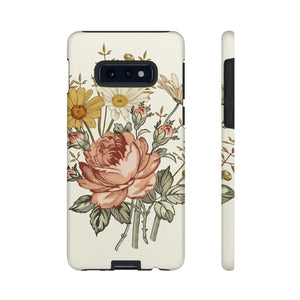 Bouquet Vintage Flower Samsung Case (Protective) Samsung Galaxy S10E Matte Phone Case